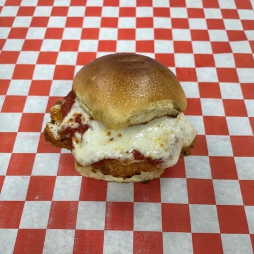 Chicken Parm Slider.