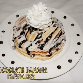 Chocolate Chip Banana Pancakes