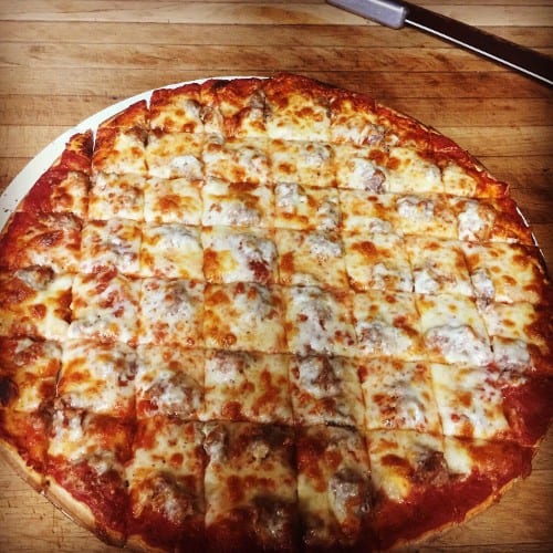 Thin Crust Pizza (12").