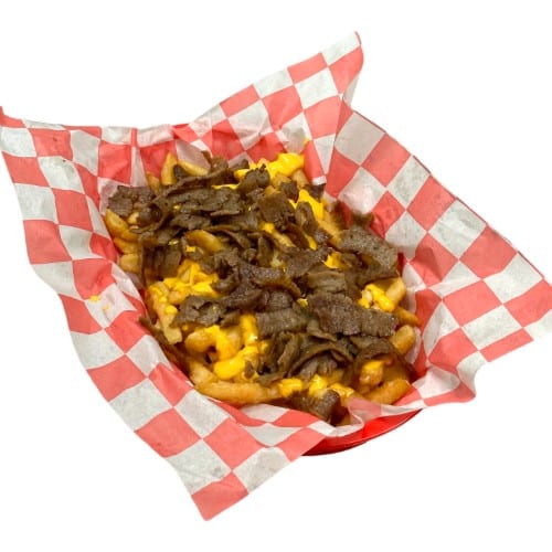 Loaded Gyro Fries.