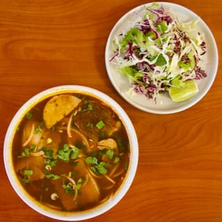 Hue Style Spicy Beef Noodle Soup 