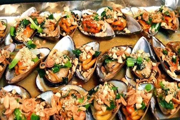 Saigon Grilled Mussels.