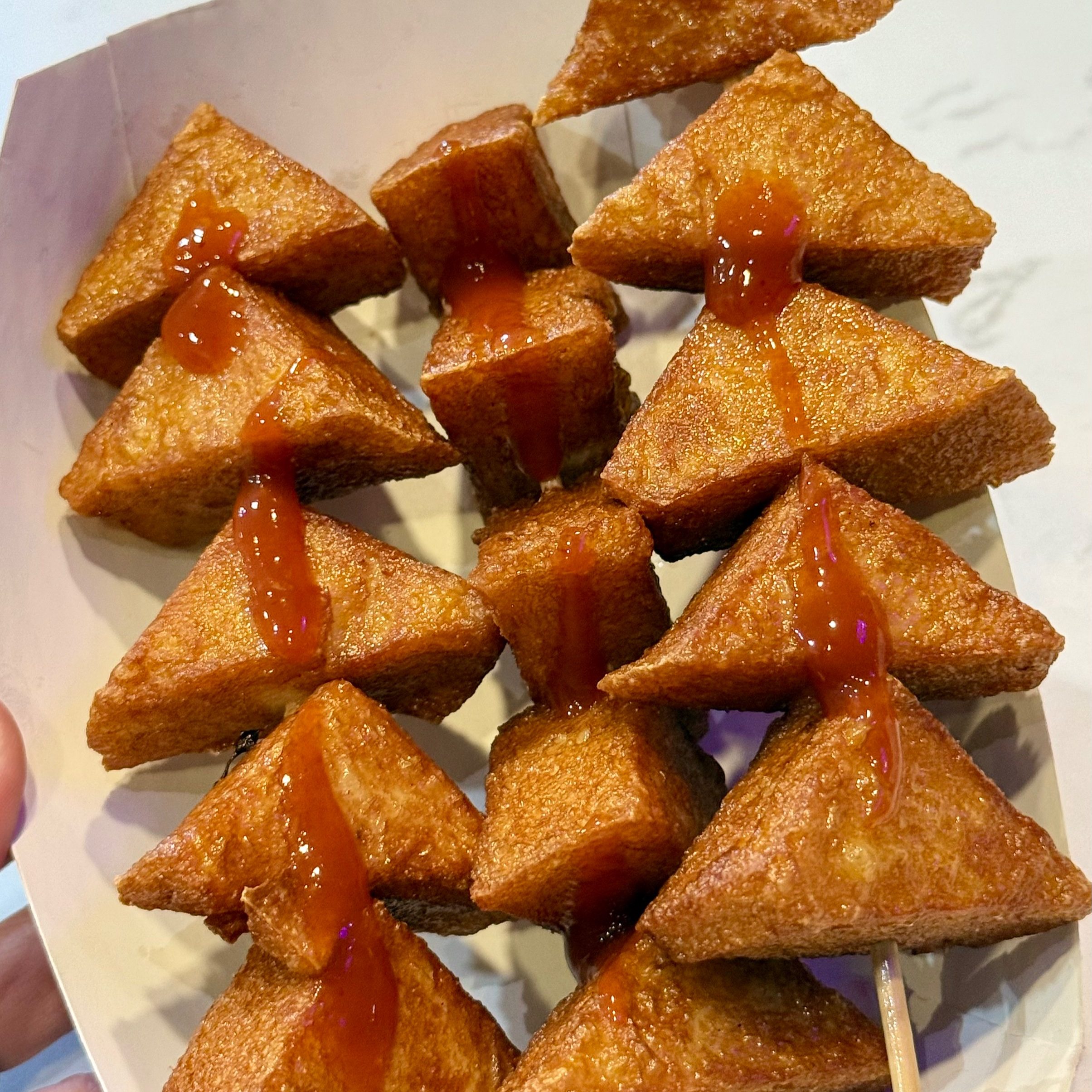 Triangle Fish Cake (3 Skewers).