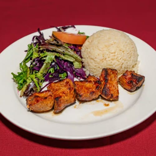 Shish Kebab Sandwich.