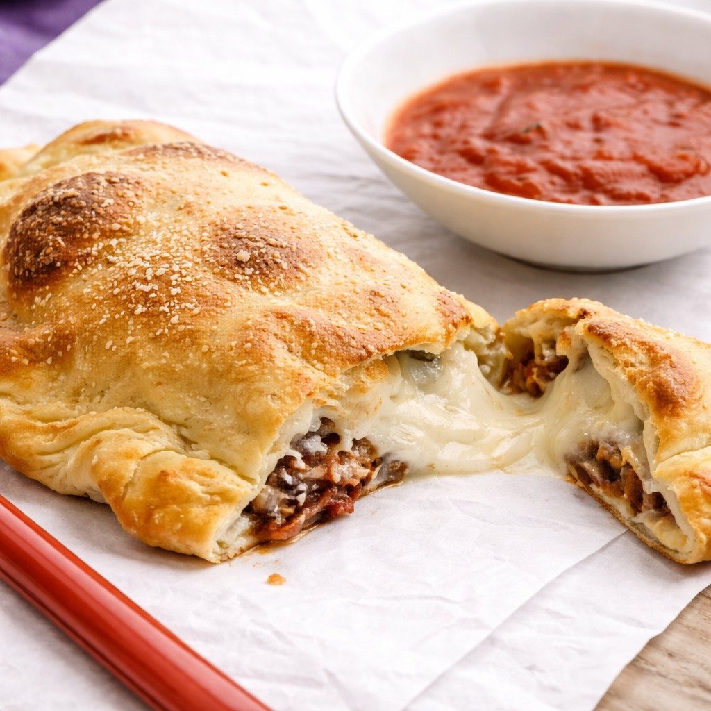 Spinach Calzone.