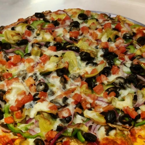 Gluten Free Oregon Vegetarian Pizza (10").