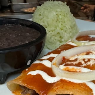 Enchiladas Veggie Lunch