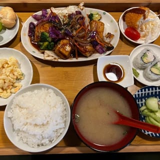 Tofu Vegetable Teishoku