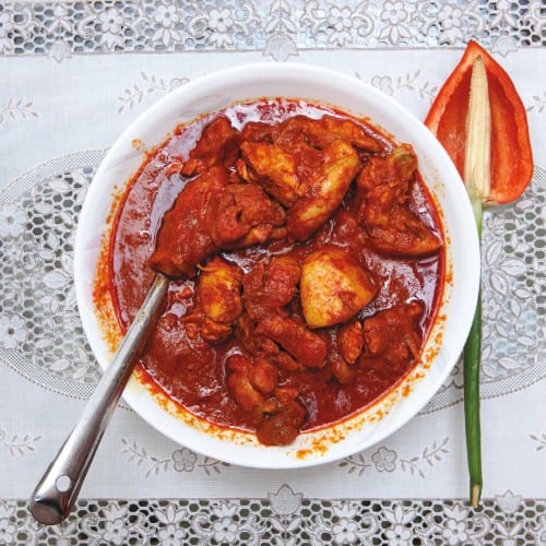 Chicken Vindaloo.