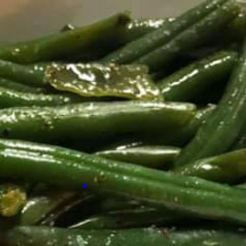 Green Beans with Almonds and Cranberries.