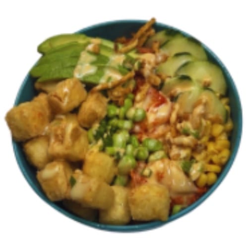 Veggie Tofu Bowl.