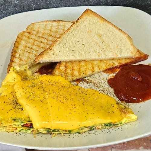 Veggie with Cheese Omelet.