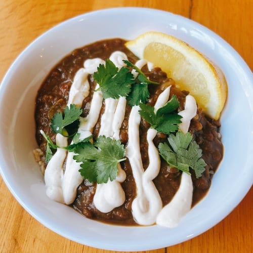 Spiced Lentil Bowl (GF).