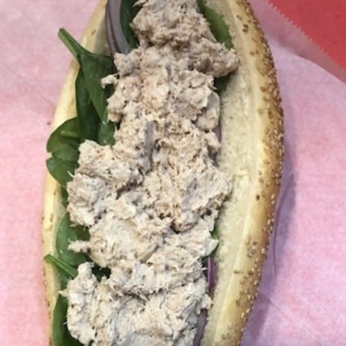 Tuna Salad Hero.