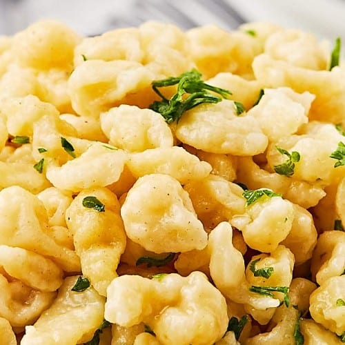 Spaetzle.
