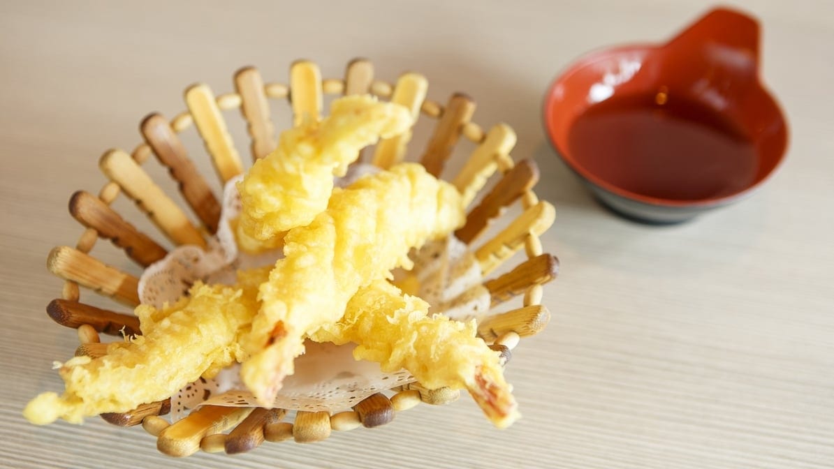 Shrimp Tempura Appetizer.