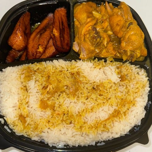 Curry Chicken Meal.