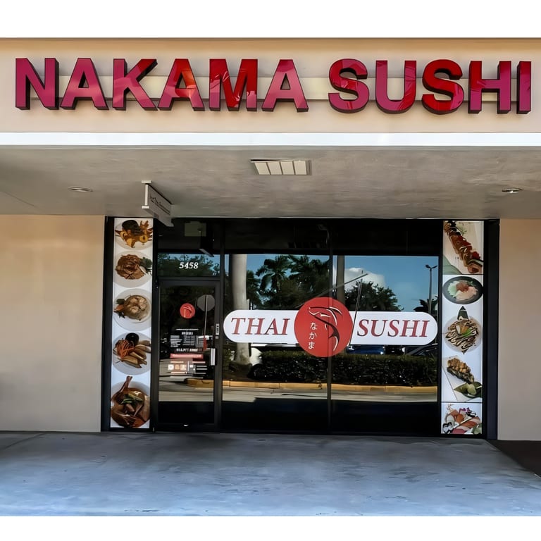 Welcome to Nakama Sushi Thai