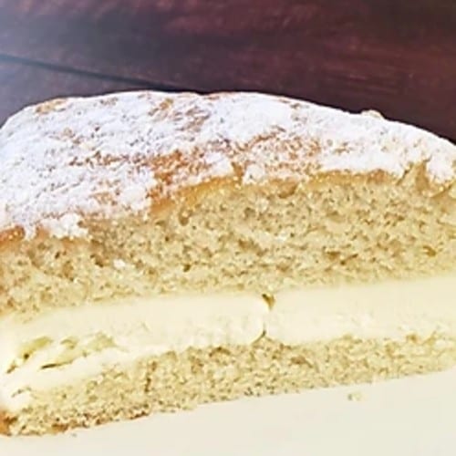 Italian Cream Cake.
