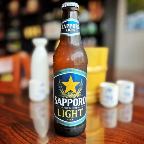 Sapporo Light Beer 12oz.