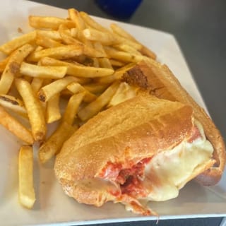 Sausage Parmigiana Sub