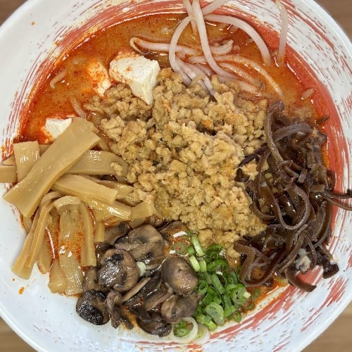 Tan Tan Ramen (Vegetarian).