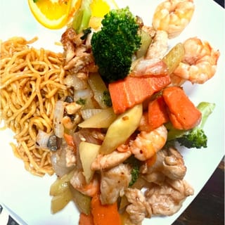 Shrimp & Chicken Hibachi