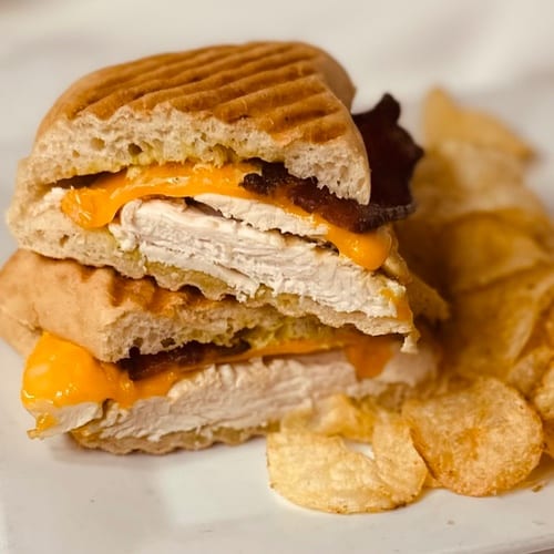 Chicken and Bacon Sandwich.