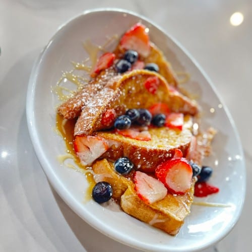 Dulce De Leche French Toast.