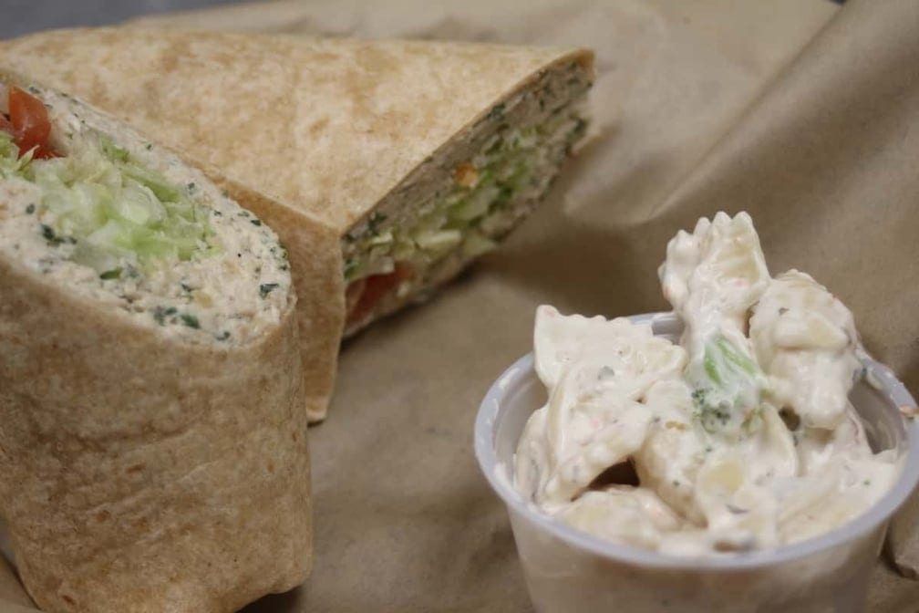 Chicken Salad Wrap.