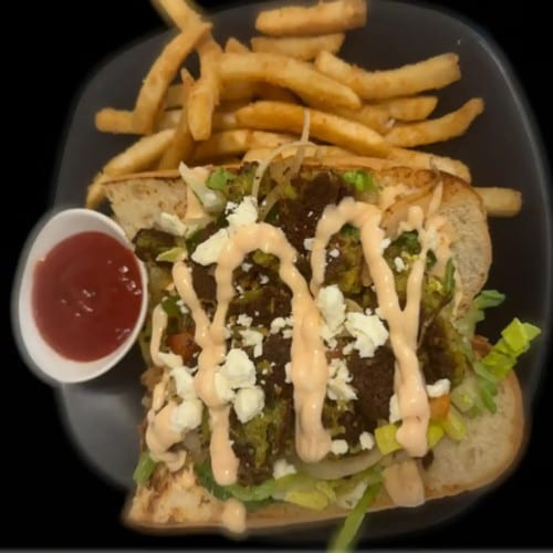 Foot LongFala Falafel Sub.