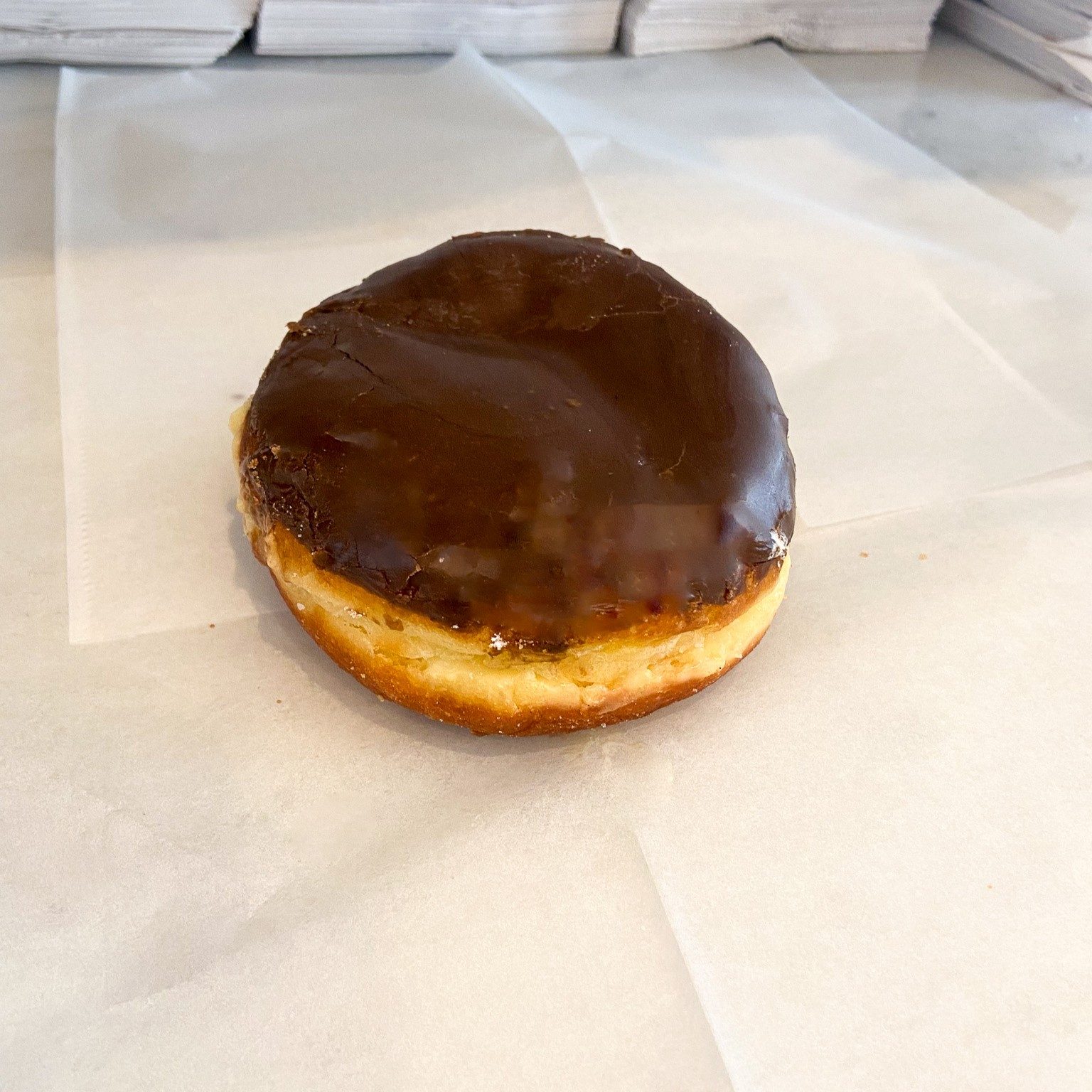 Custard Filled Donut.