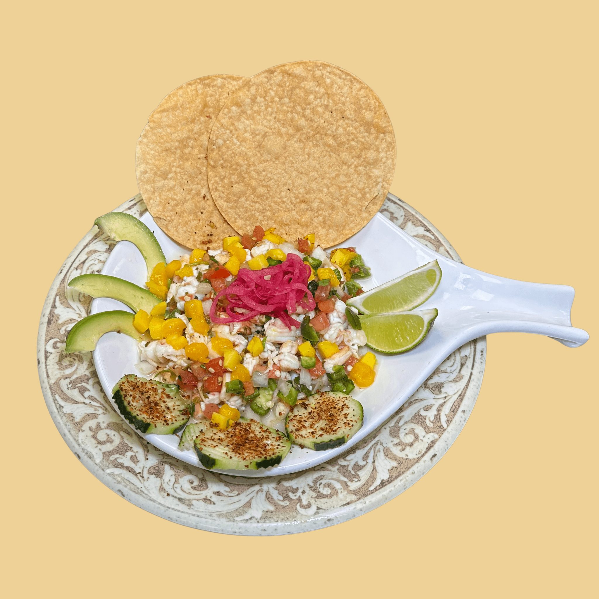 *Mendoza Mango Ceviche.