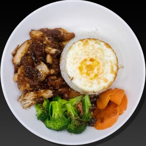Teriyaki Chicken Rice Bowl.