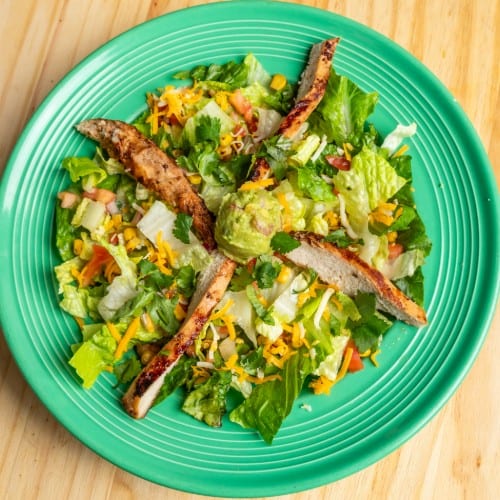 Fajita Caesar Salad.