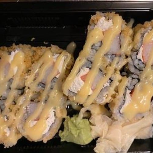 Crab Rangoon Roll.