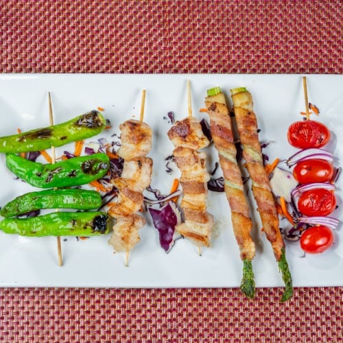 Kushiyaki - Pork Skewers.