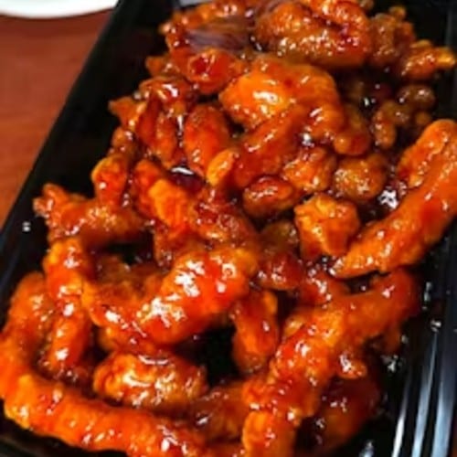80. Orange Chicken (hot & spicy).