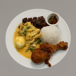 D1A - Nasi Padang : Beef and Chicken