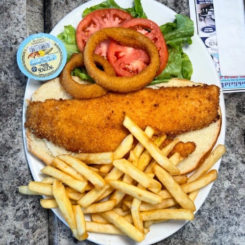 Fried Filet Deluxe.