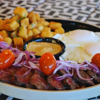 Carne Asada Steak & Eggs