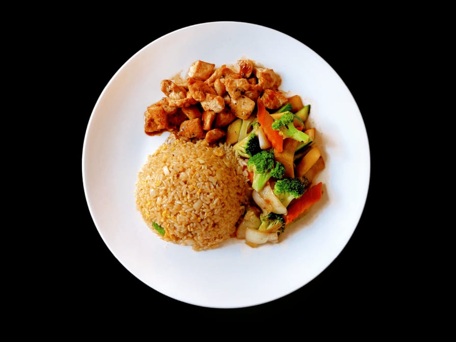 Lunch Hibachi Chicken.