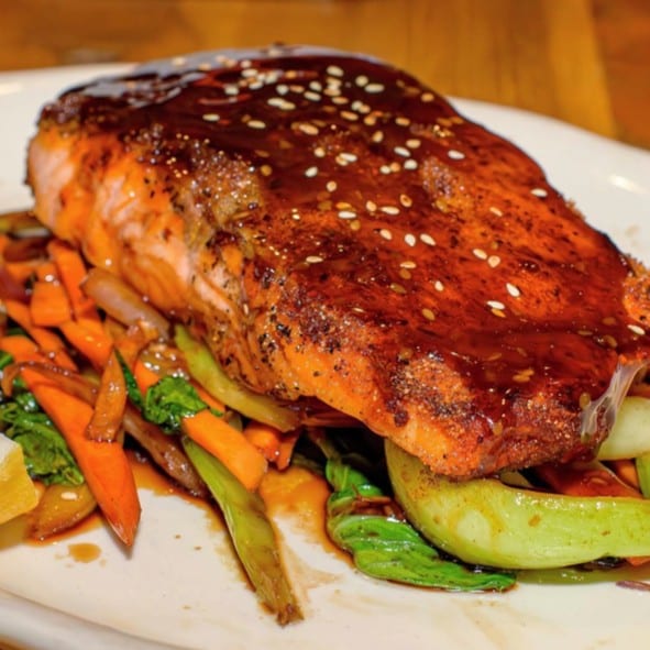 Blackened Salmon.