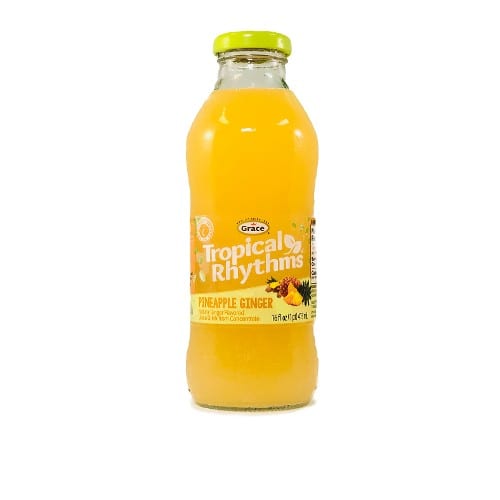 Tropical Rhythm Pineapple Ginger Drink.