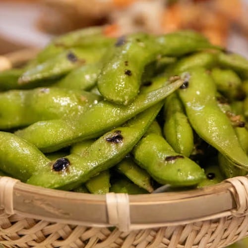 Wok Charred Garlicky Edamame 鑊香蒜蓉毛豆.
