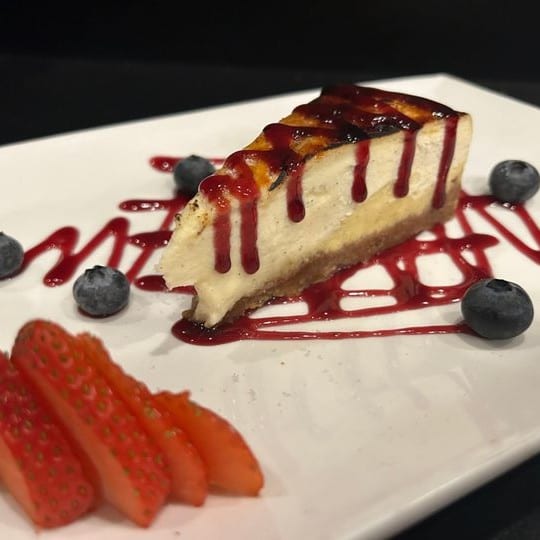 Crème Brûlée Cheesecake.