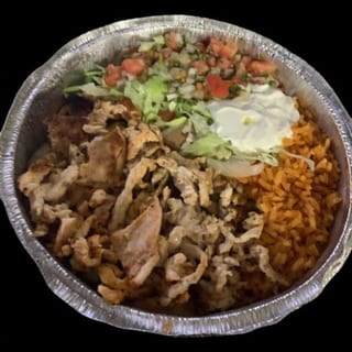 Baked Potato with Chicken