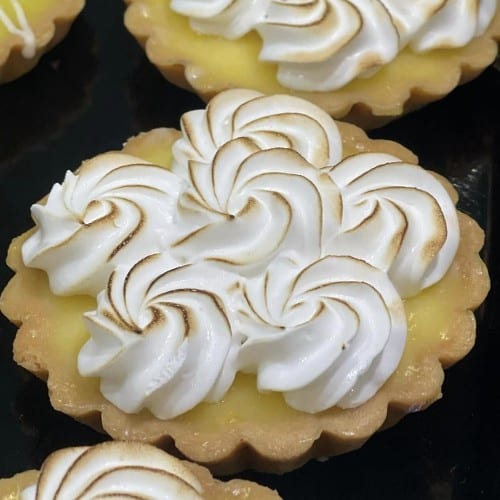 4" Lemon Meringue Tart.