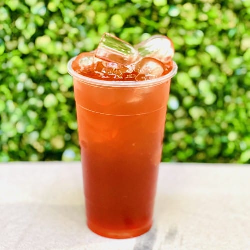 Strawberry Fruit Tea.