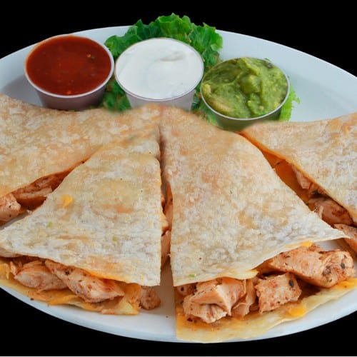 Chicken Quesadilla.